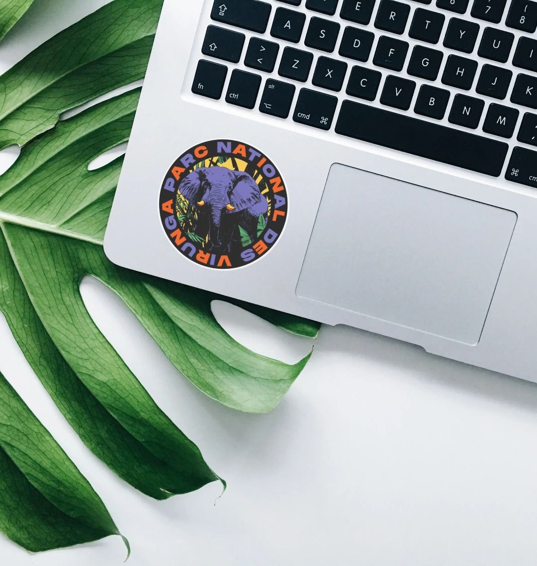 Retro Elephant Sticker