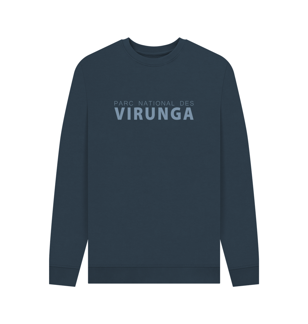 Navy Blue Parc National des Virunga Men's Sweater