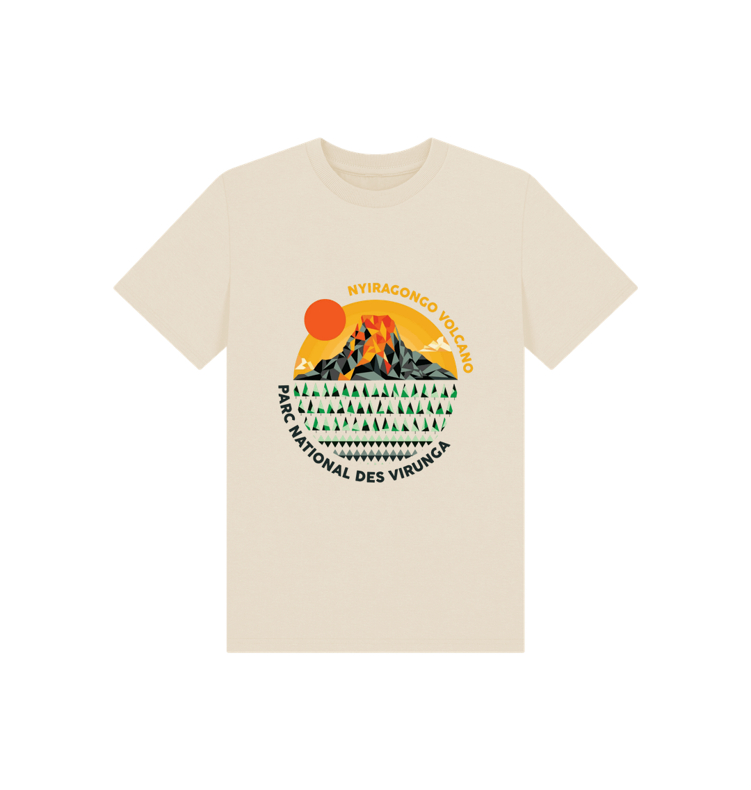 Oat Nyiragongo Volcano Kids T-shirt