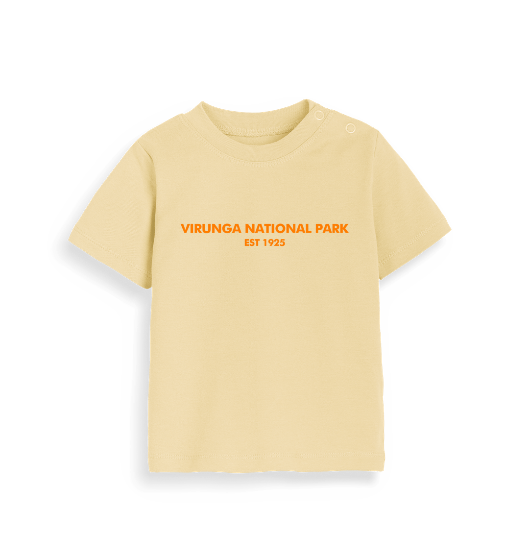 Soft Yellow Printed Kids T-Shirt