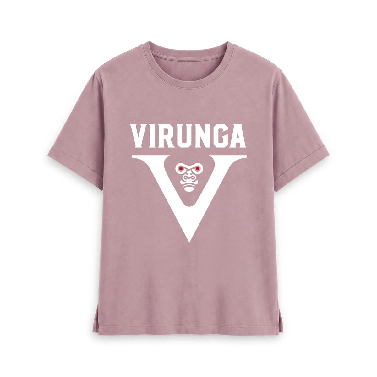 Mauve Printed T-shirt Front