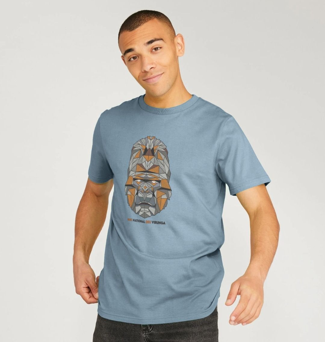 T-shirt Homme Visage Gorille 