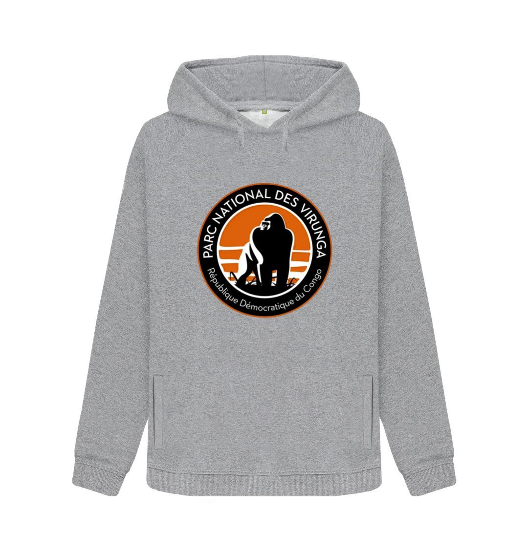 Light Heather Virunga Logo Women's Hoodie