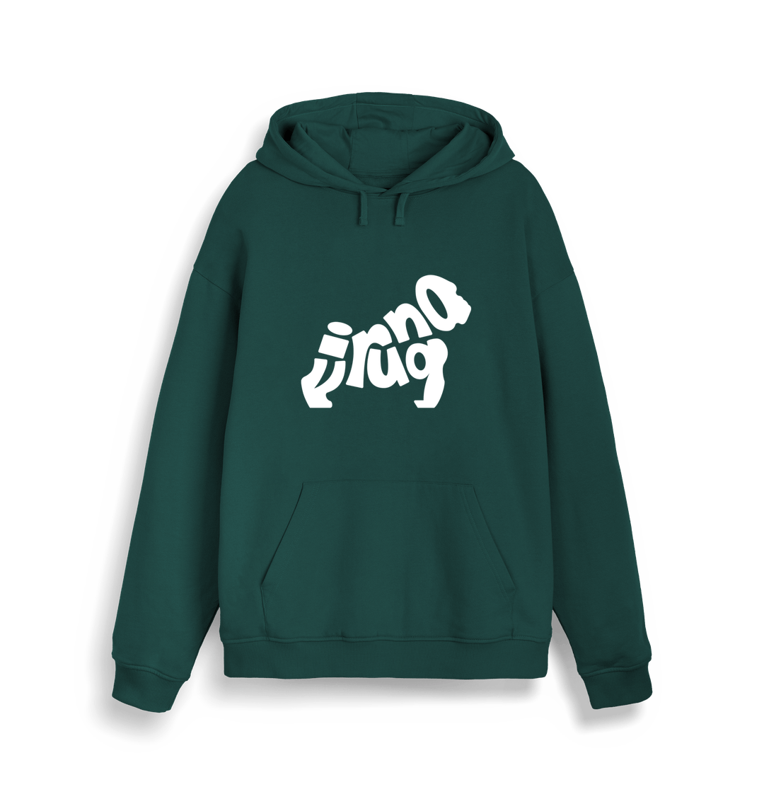 Glazed Green Gorilla Emblem Unisex Hoodie