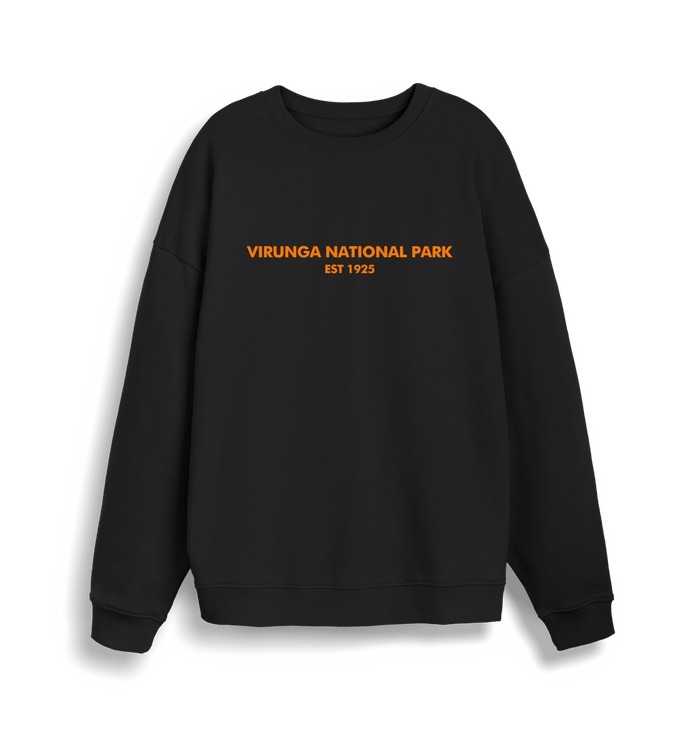 Black Virunga National Park Unisex Sweater