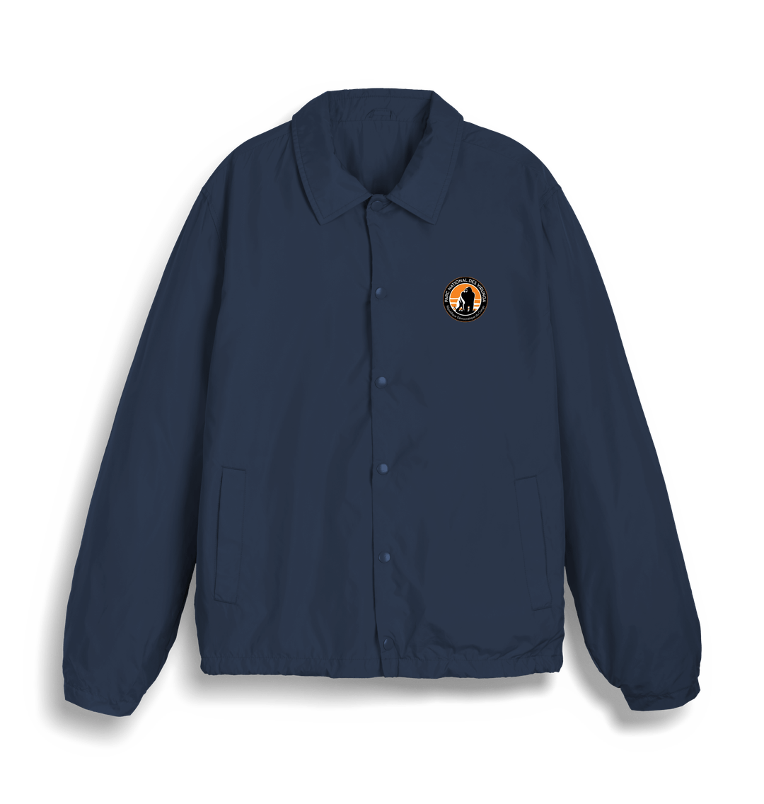 French Navy Virunga Logo Unisex Waterproof Jacket