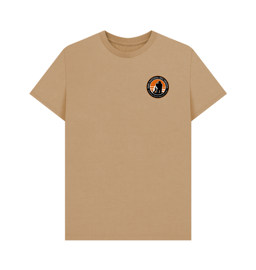 Sand Virunga Pocket Logo Men's T-shirt