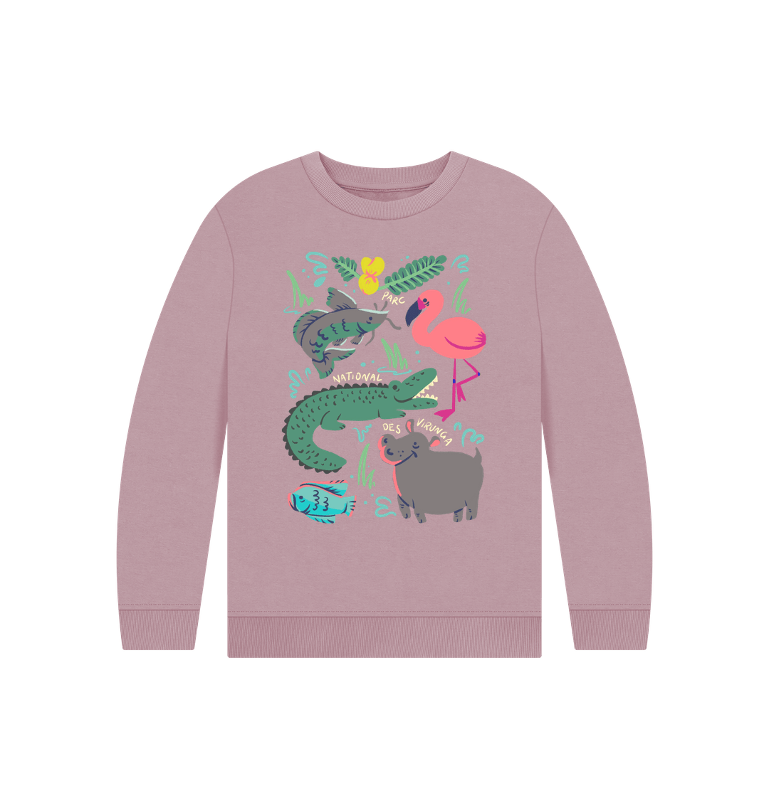 Mauve Great Lakes Kids Jumper