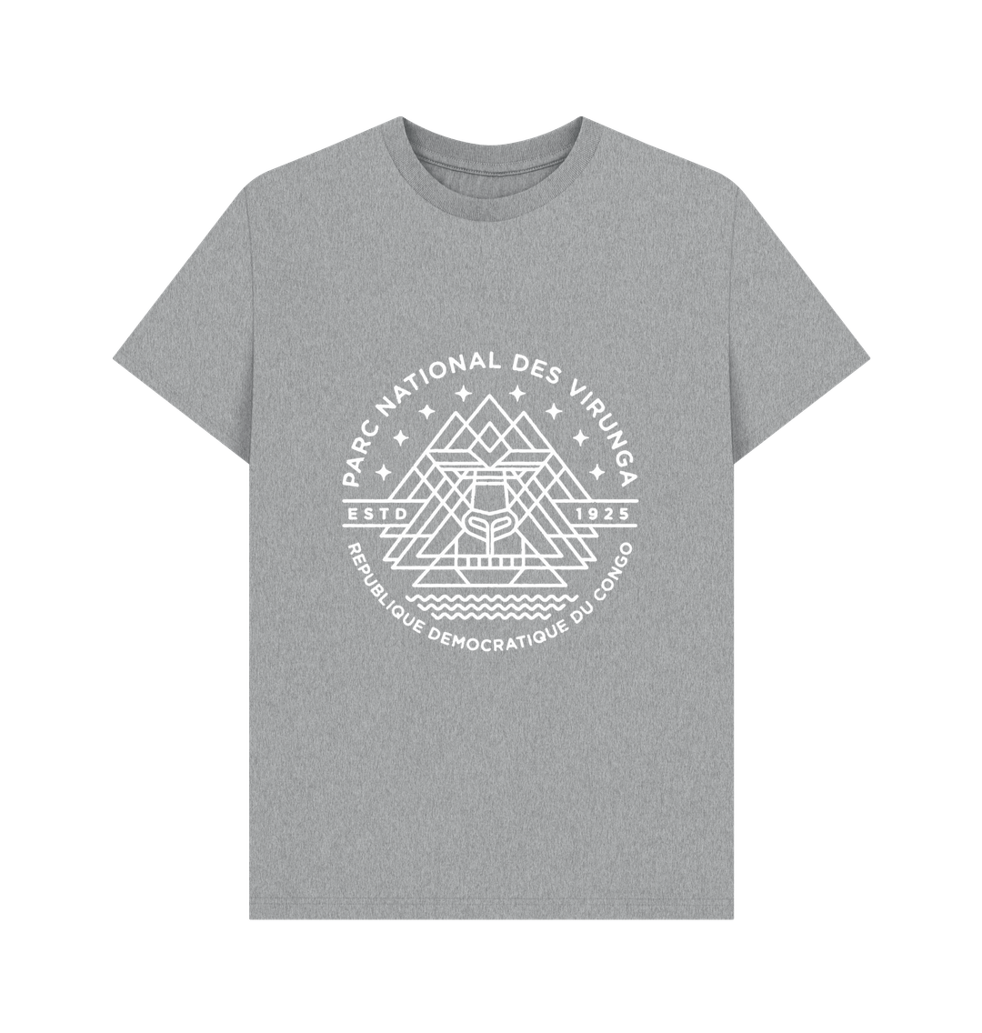 Athletic Grey Virunga Emblem Men's T-shirt