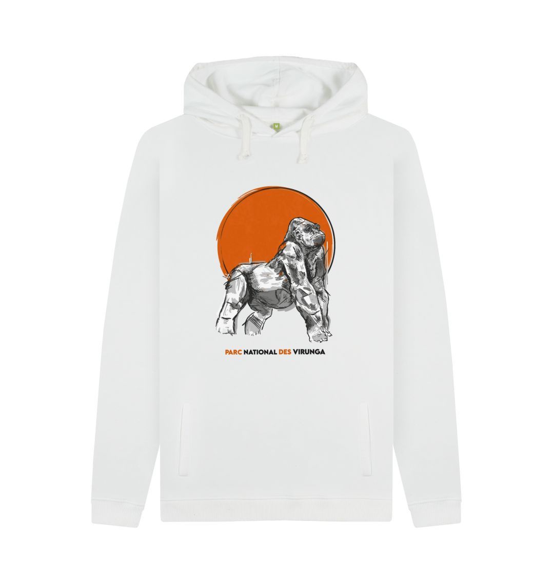 White Ndakasi Men's Hoodie