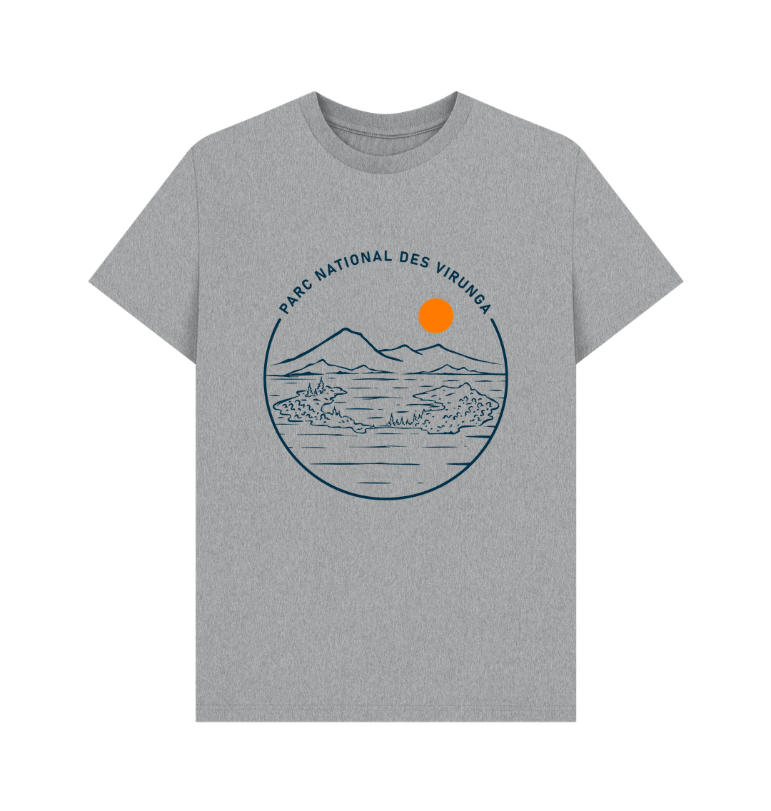 Athletic Grey Tchegera Island Men's T-shirt