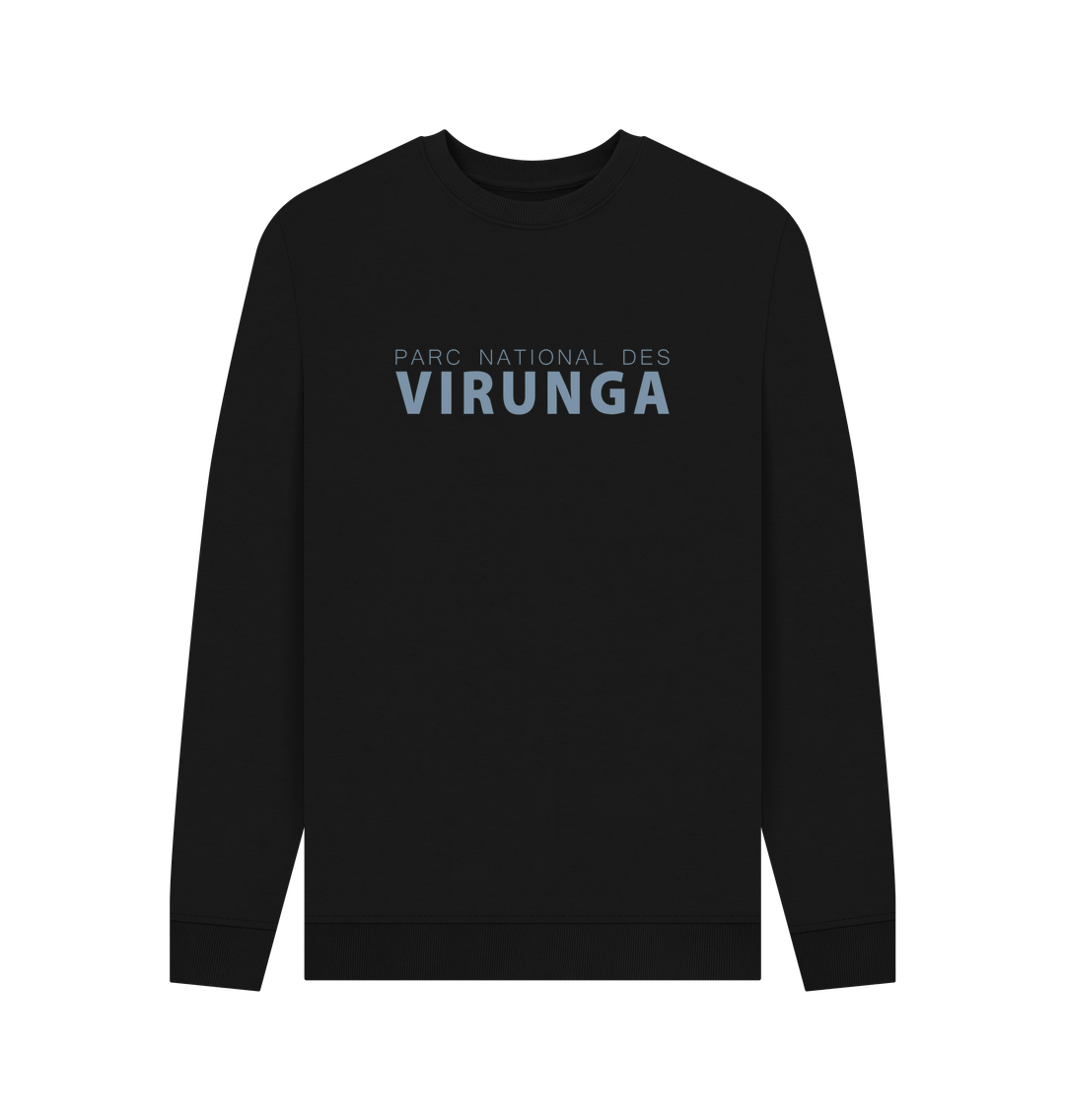 Black Parc National des Virunga Men's Sweater