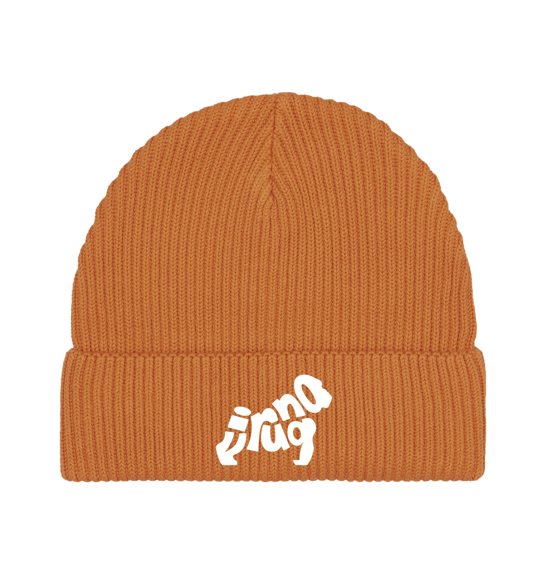 Orange Gorilla Emblem Beanie