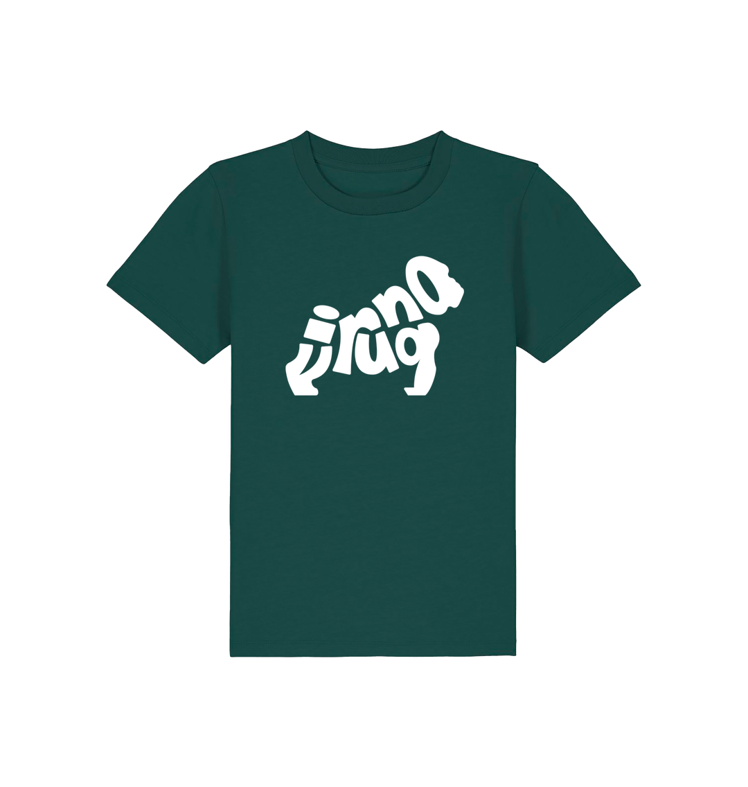 Glazed Green Gorilla Emblem Kids T-shirt