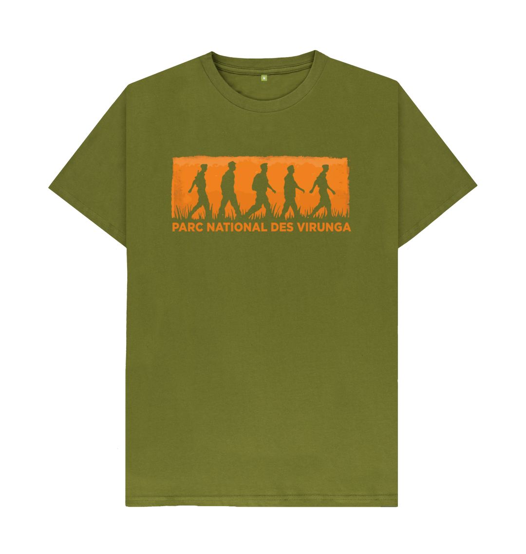 Moss Green Virunga Rangers Men's T-shirt