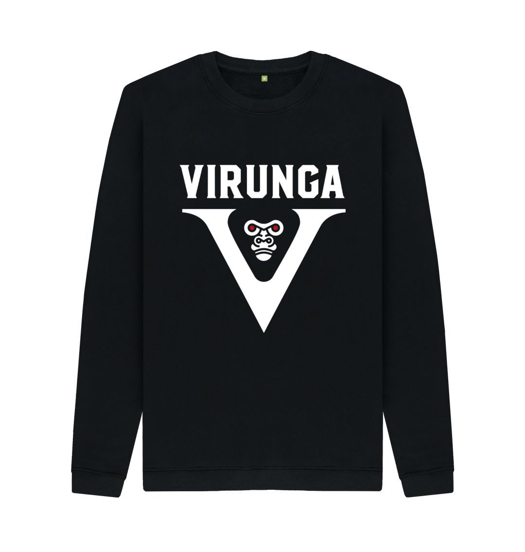 Black V for Virunga Men's Sweater