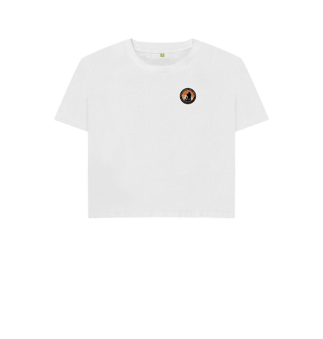 White Printed T-shirt Front