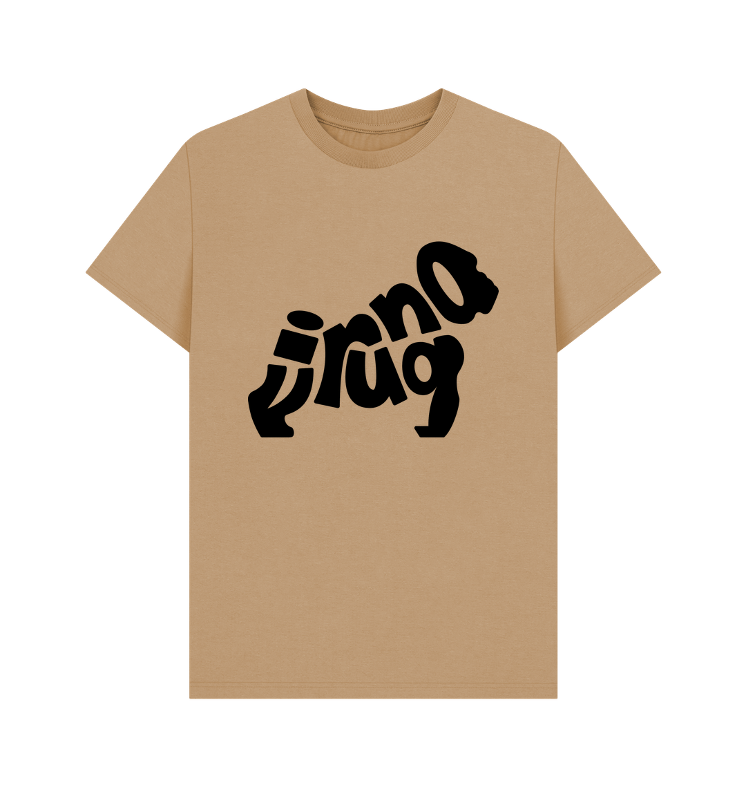 Sand Gorilla Emblem Men's T-shirt