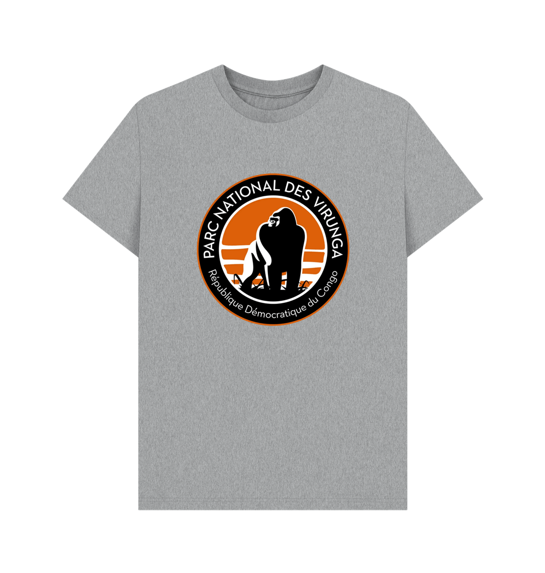 Athletic Grey Virunga Logo Men's T-shirt