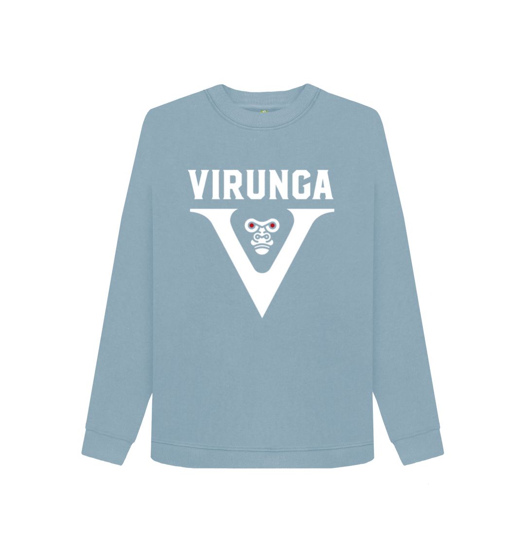 Stone Blue V for Virunga Women's Sweater