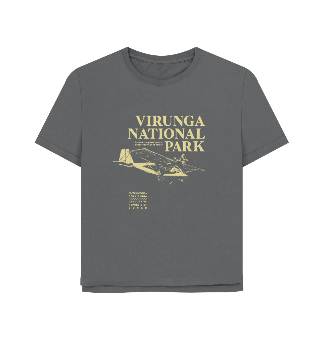 Slate Grey Virunga Pilot Women's Relaxed Tee