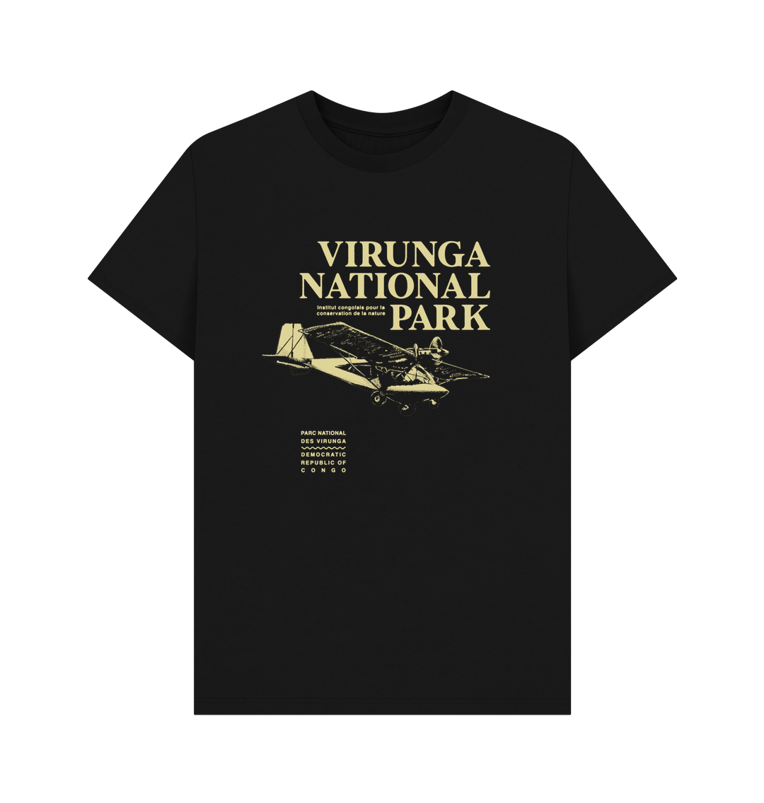 Black Virunga Pilot Men's T-shirt