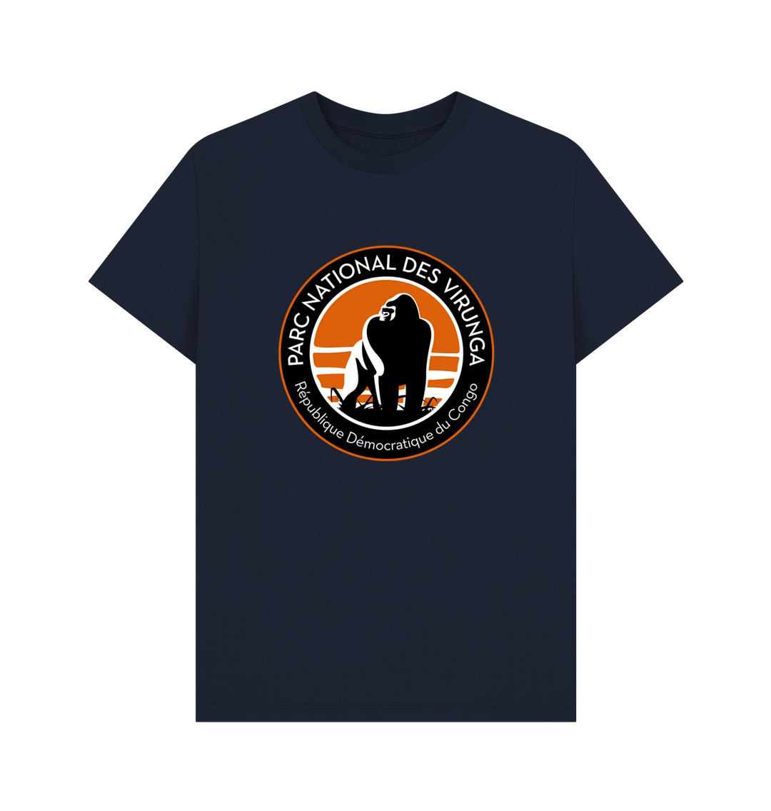 Navy Blue Virunga Logo Men's T-shirt