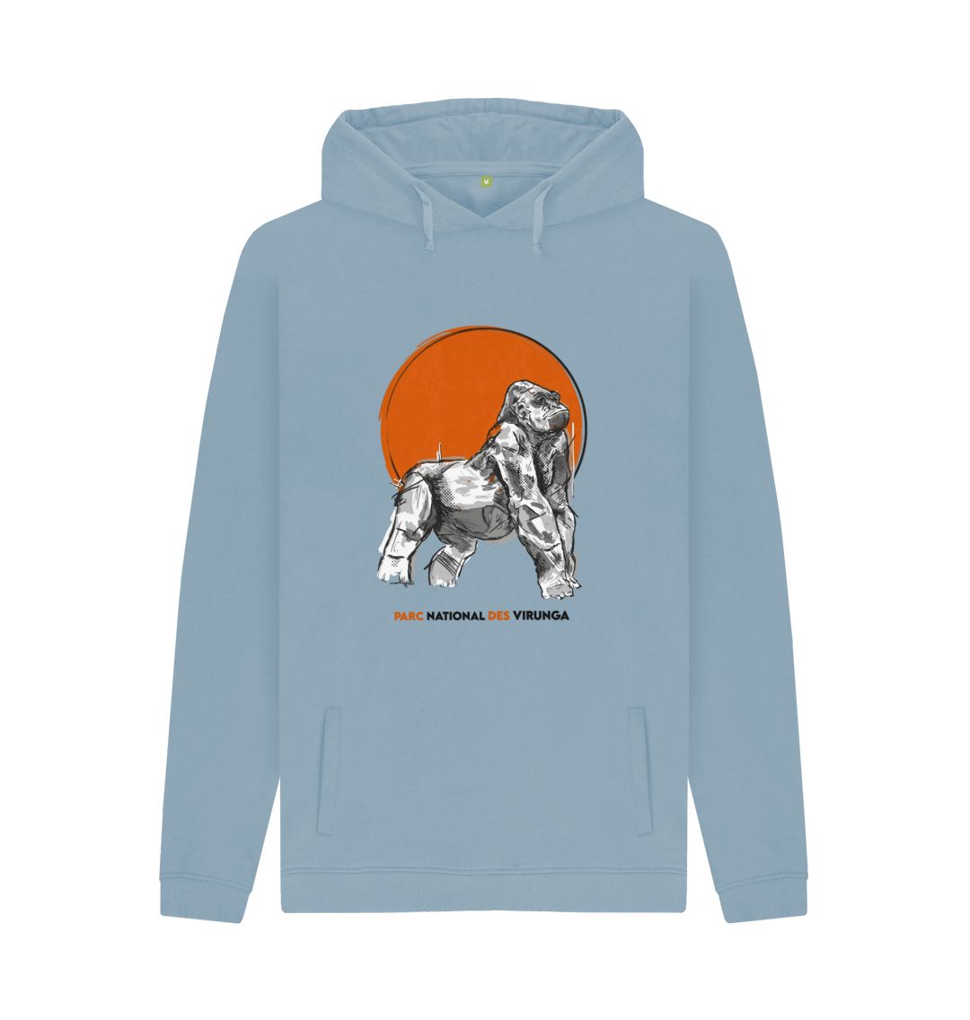 Stone Blue Ndakasi Men's Hoodie