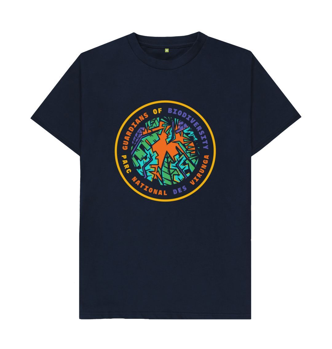 Navy Blue Guardians of Biodiversity Men's T-shirt