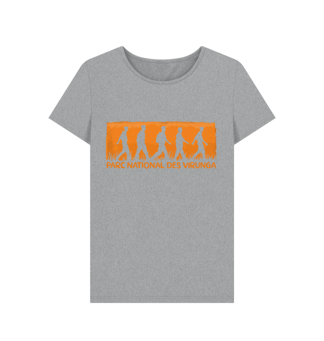 Athletic Grey Printed T-shirt