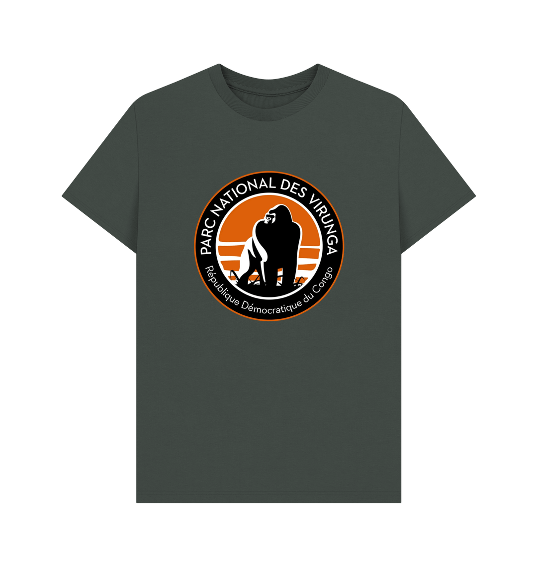 Dark Grey Virunga Logo Men's T-shirt