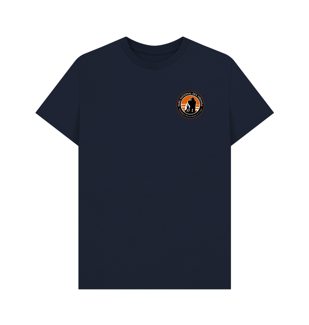 Navy Blue Virunga Pocket Logo Men's T-shirt