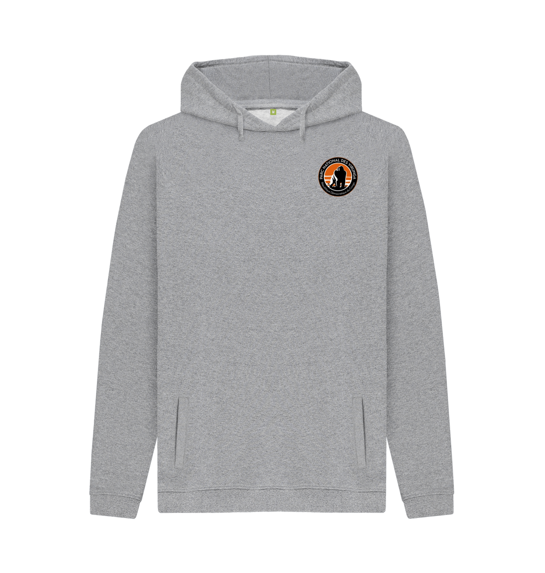 Light Heather Printed Hoody Front