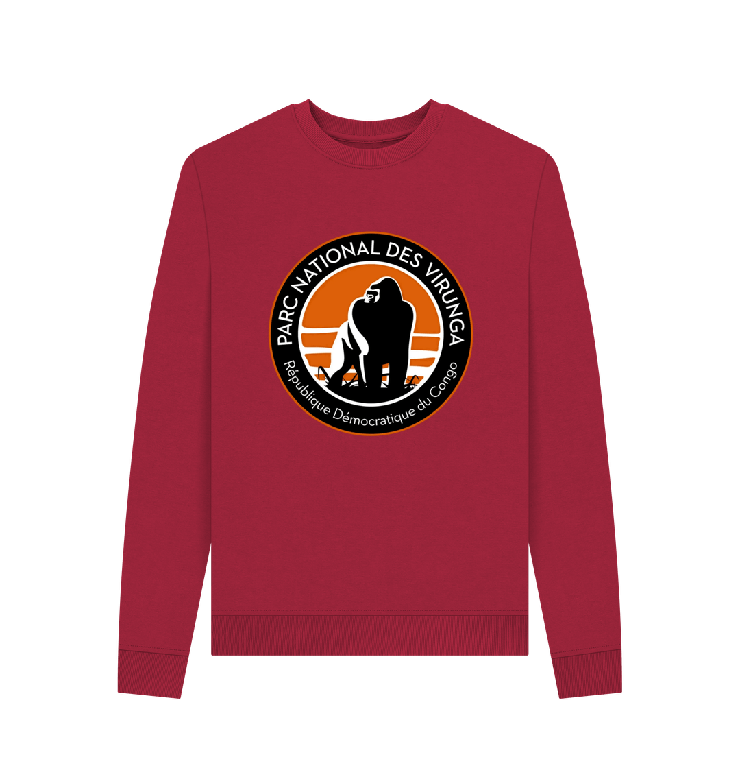 Cherry Virunga Logo Women's Sweater