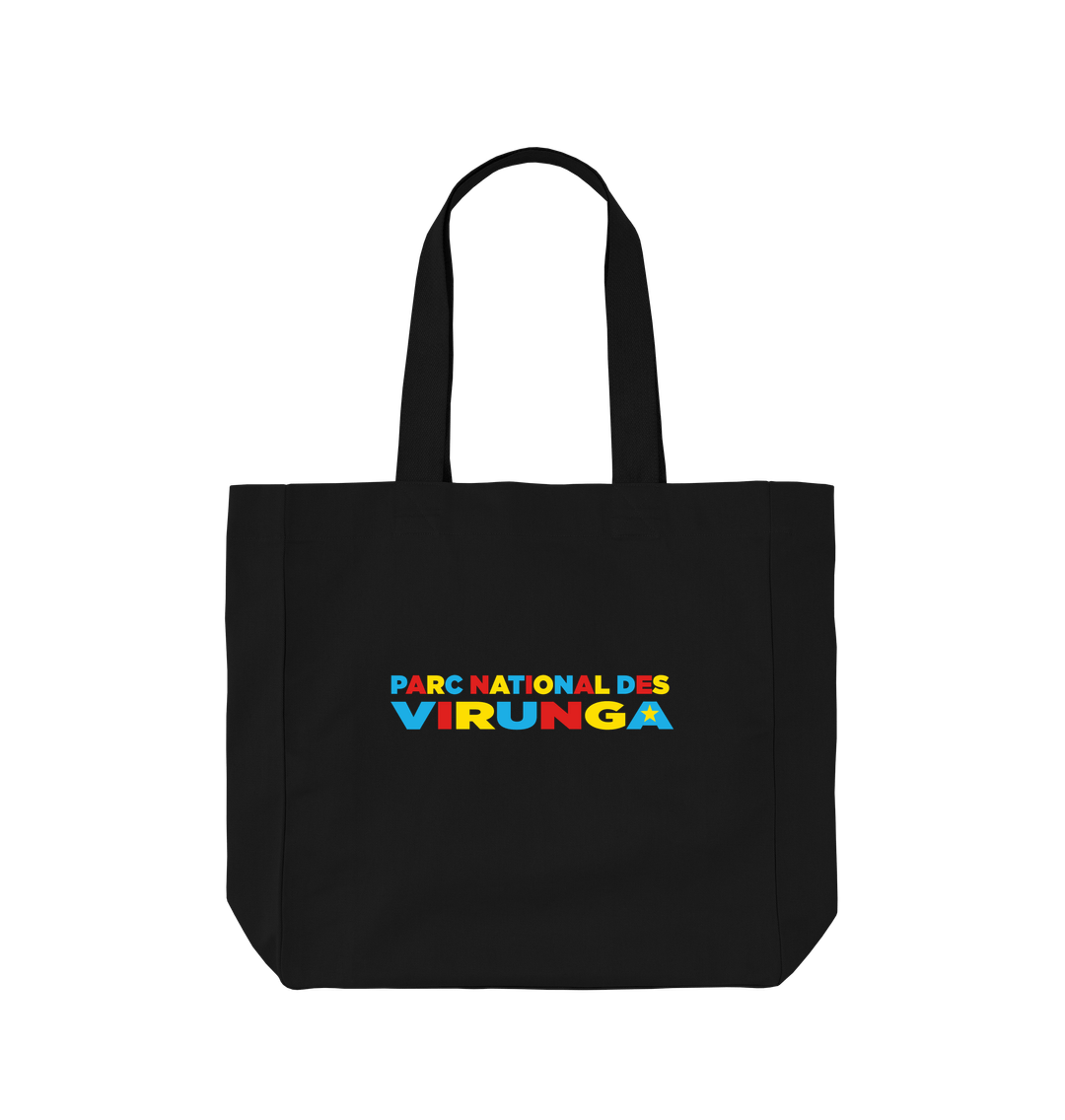 Black Congo Heritage Shopper Bag