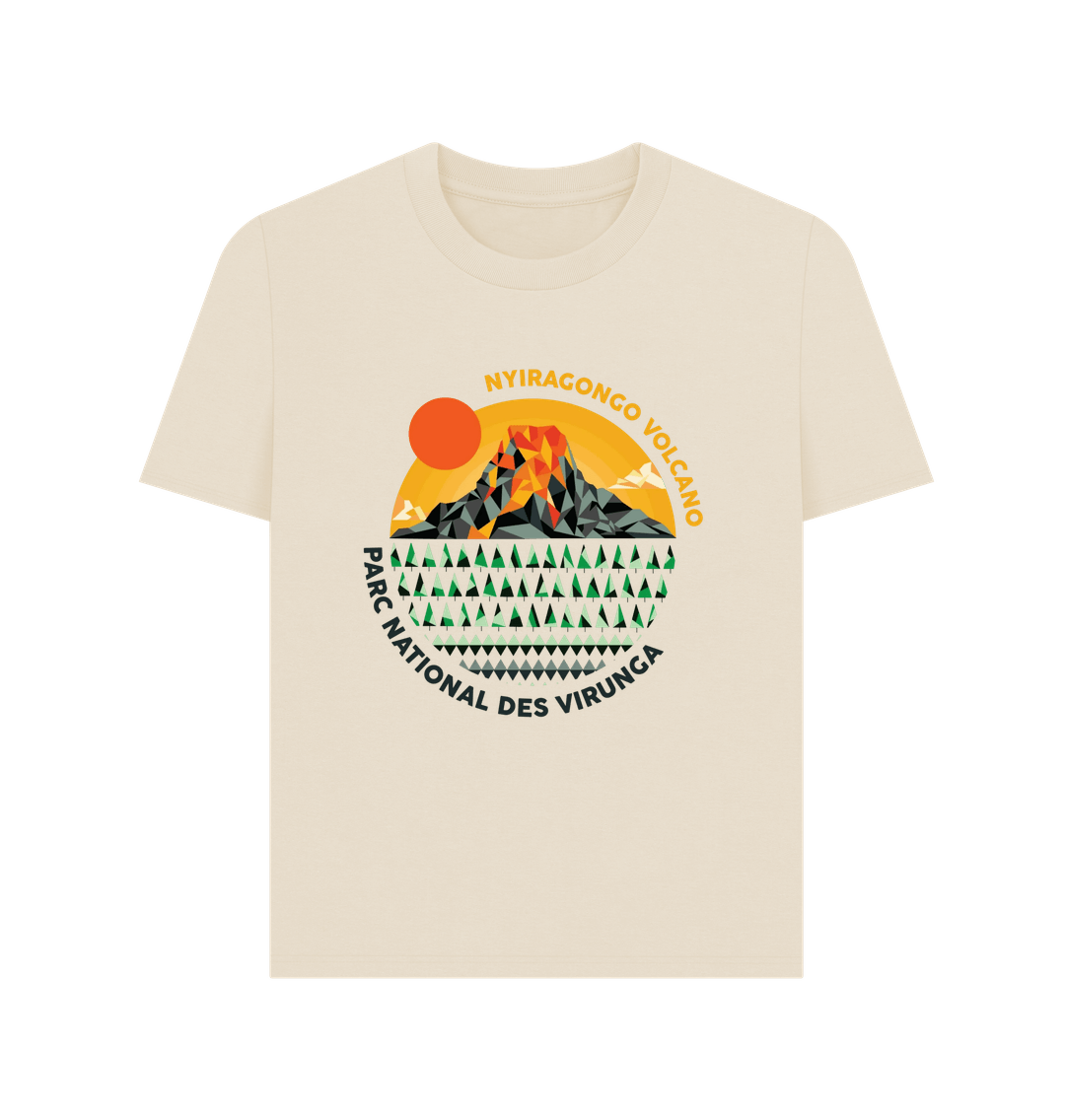 Oat Nyiragongo Volcano Women's T-shirt