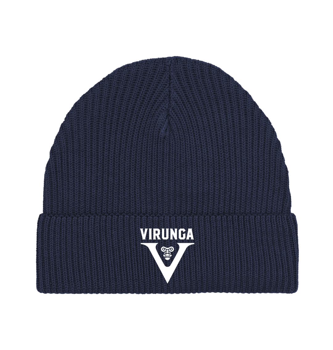 Navy V for Virunga Beanie