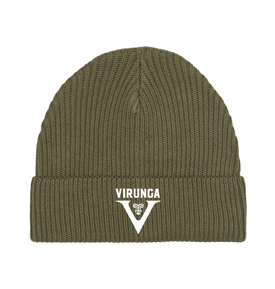 Khaki V for Virunga Beanie