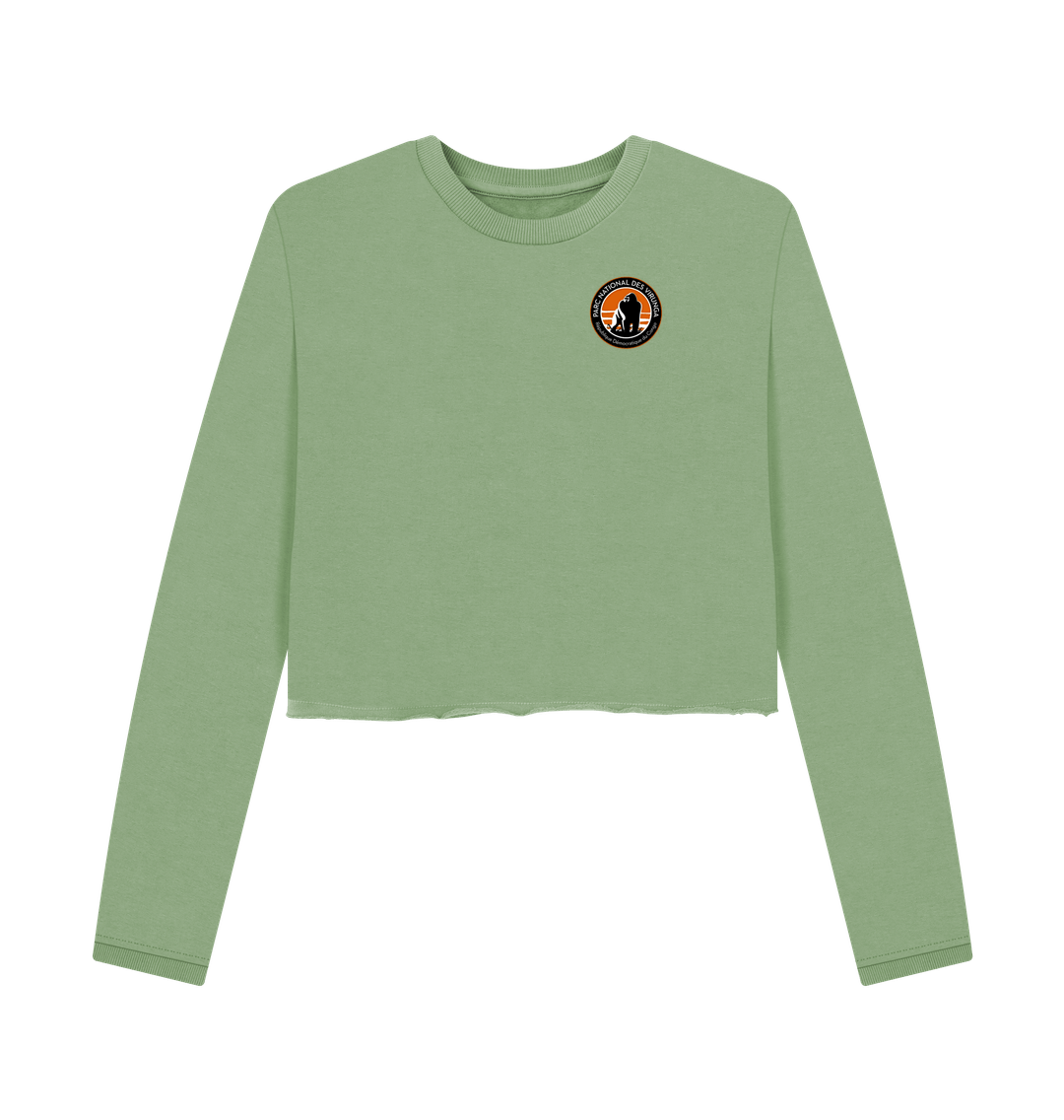 Sage Virunga Pocket Logo Women's Boxy Jumper