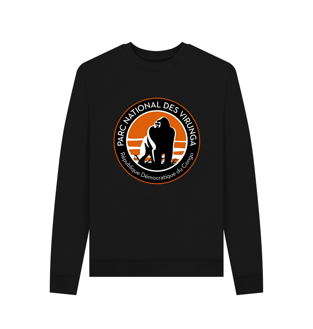 Black Virunga Logo Women's Sweater