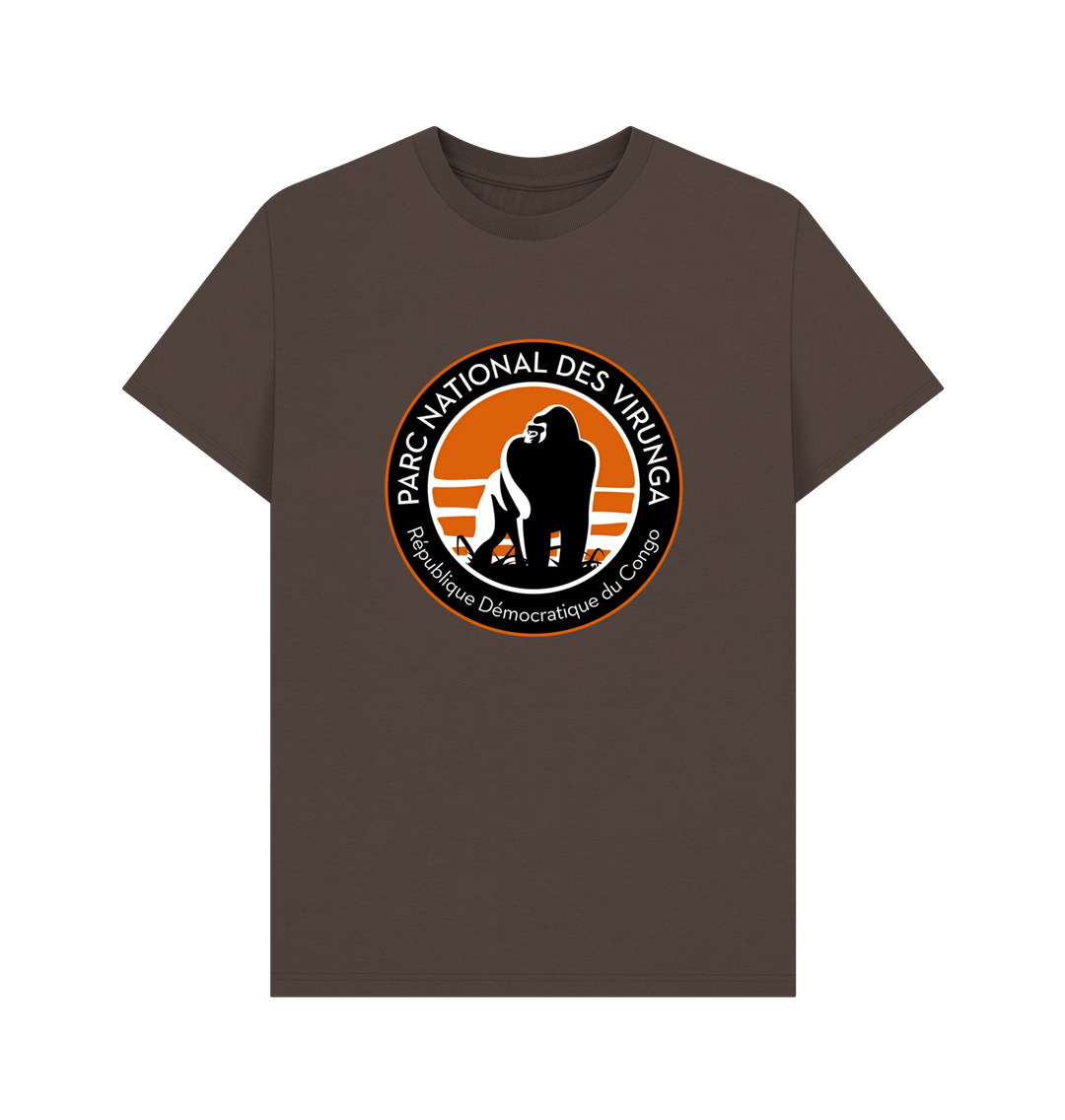 Chocolate Virunga Logo Men's T-shirt