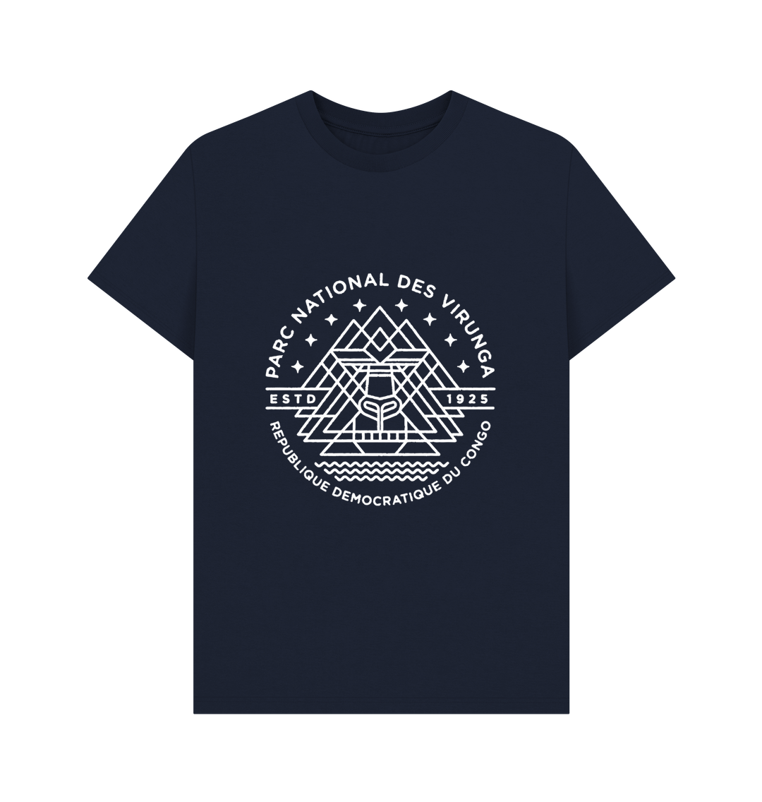 Navy Blue Virunga Emblem Men's T-shirt