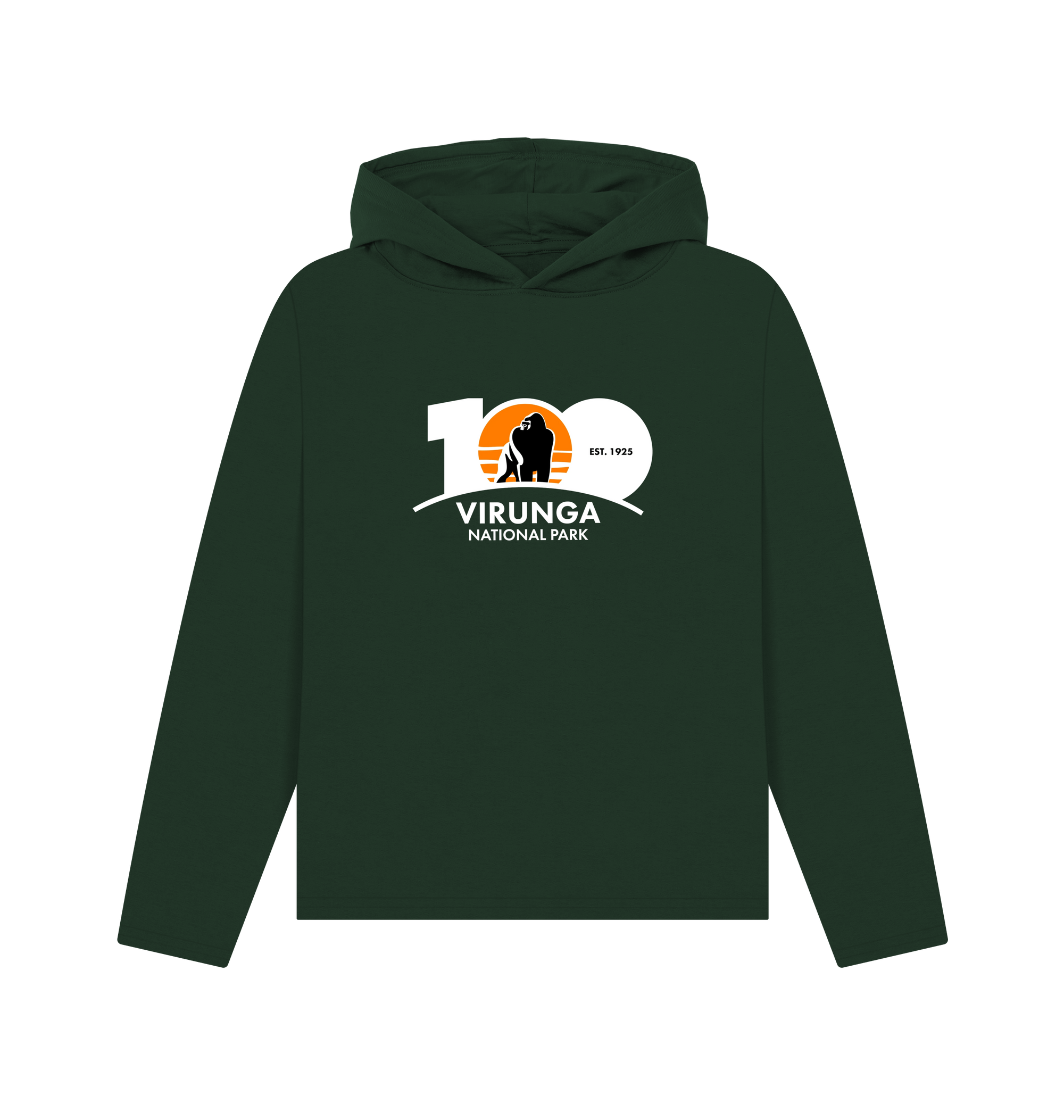 Evergreen Printed Hoody Front