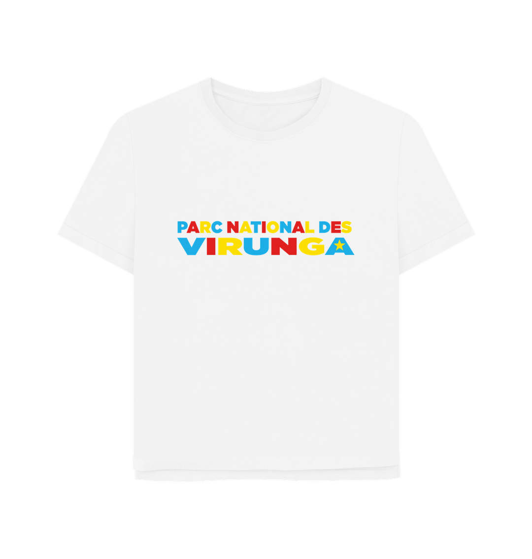 White Congo Heritage Women's Relaxed Tee