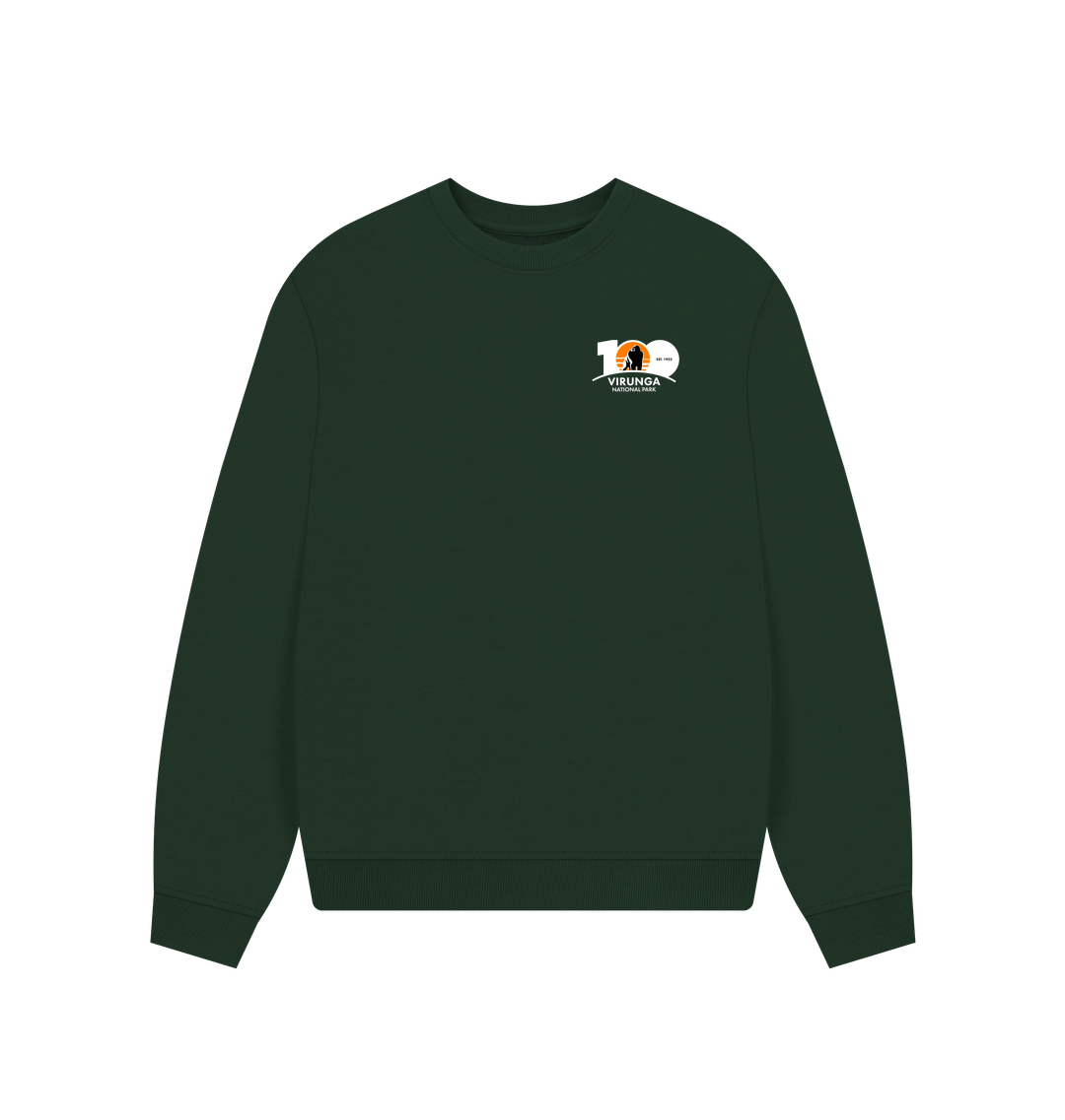 Evergreen Printed Sweater Front
