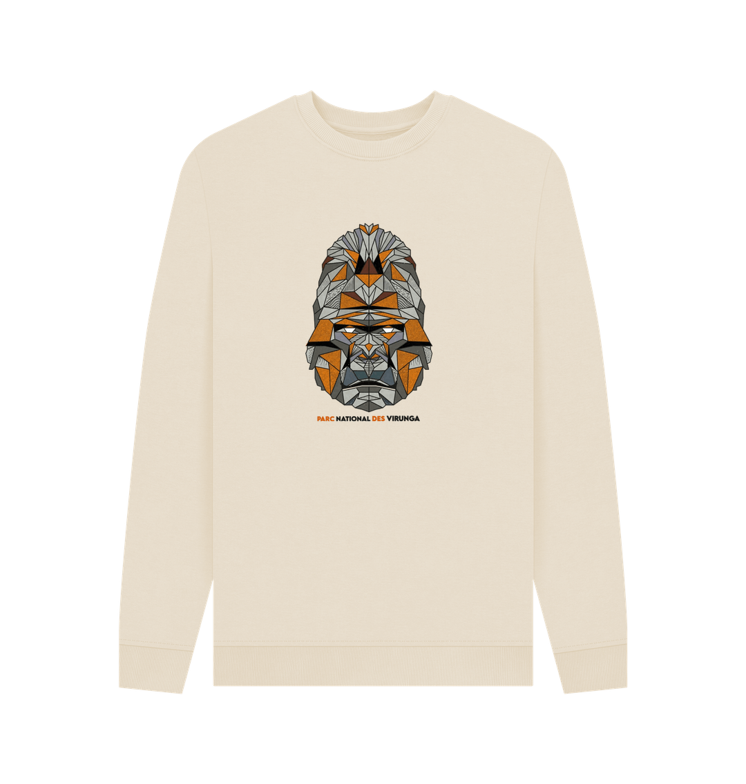 Oat Gorilla Face Men's Sweater