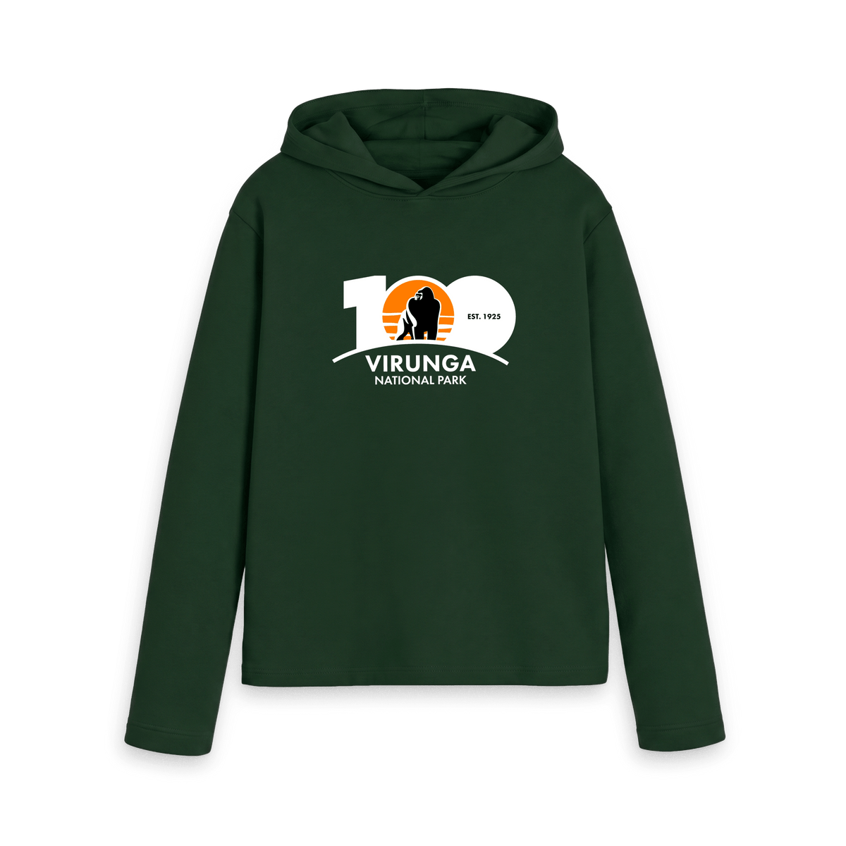 Evergreen Printed Hoody Front