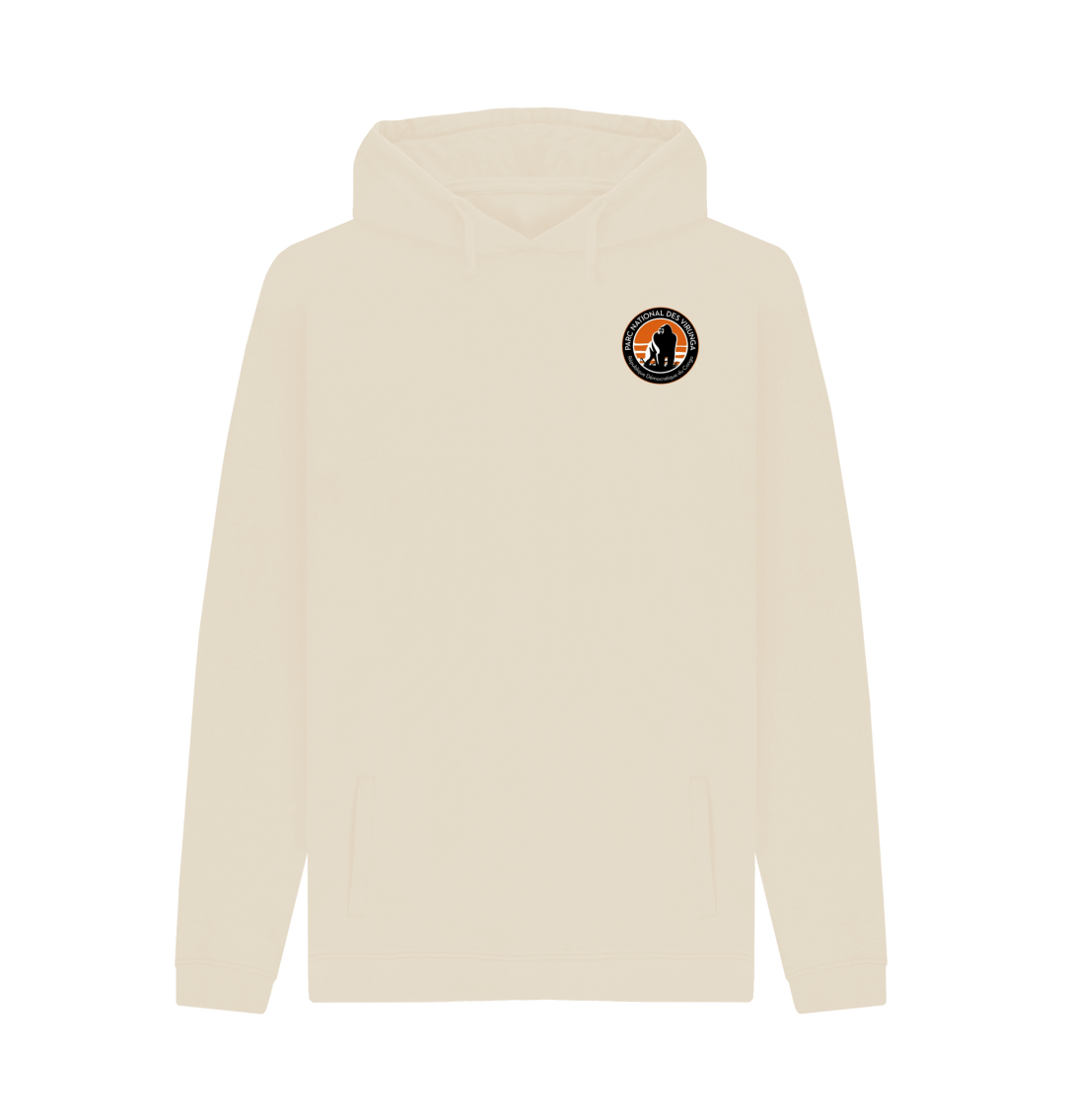 Oat Printed Hoody Front