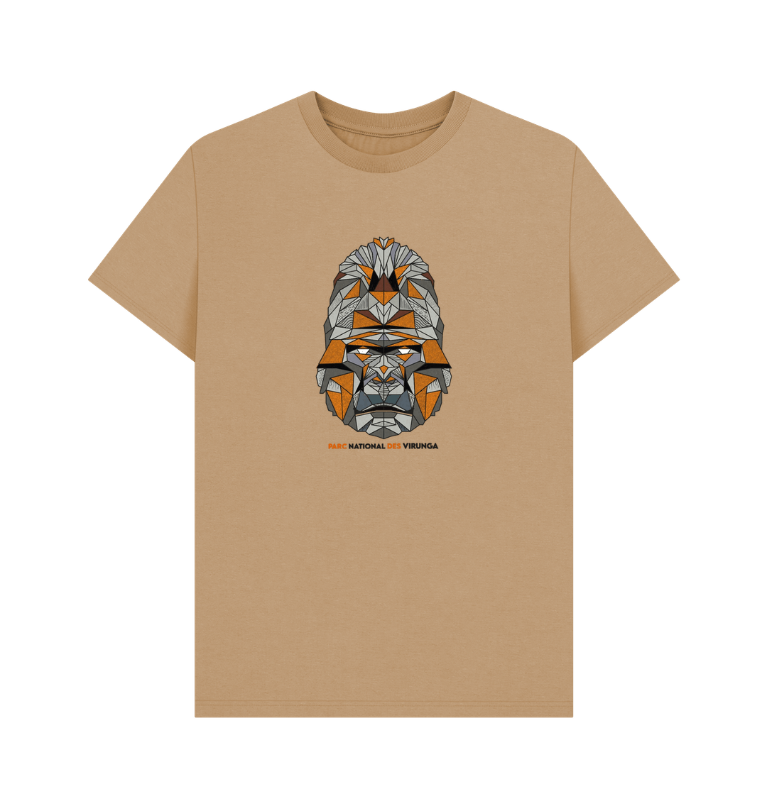 Sand Men's Gorilla Face T-shirt