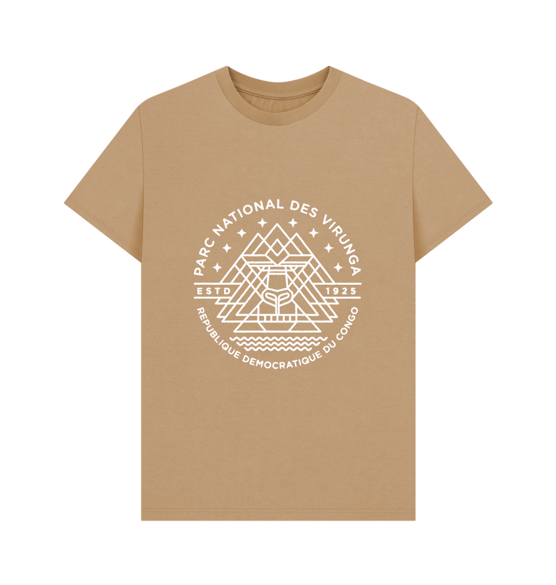 Sand Virunga Emblem Men's T-shirt